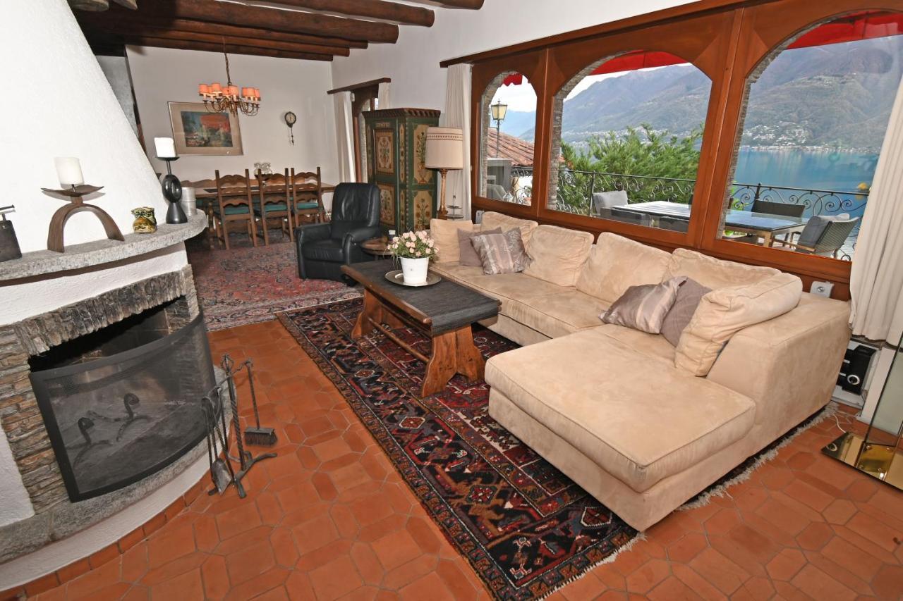 Casa Ariane Villa Ronco sopra Ascona Eksteriør billede
